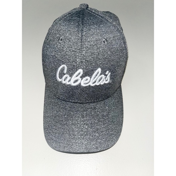 Cabelas Embroidered Logo Baseball Cap Dark Gray One Size Unisex - Picture 7 of 10